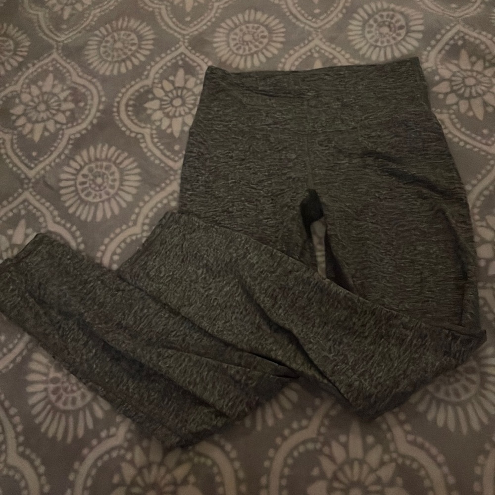 Gray leggings